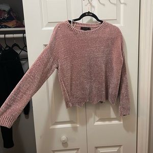 Pink sweater